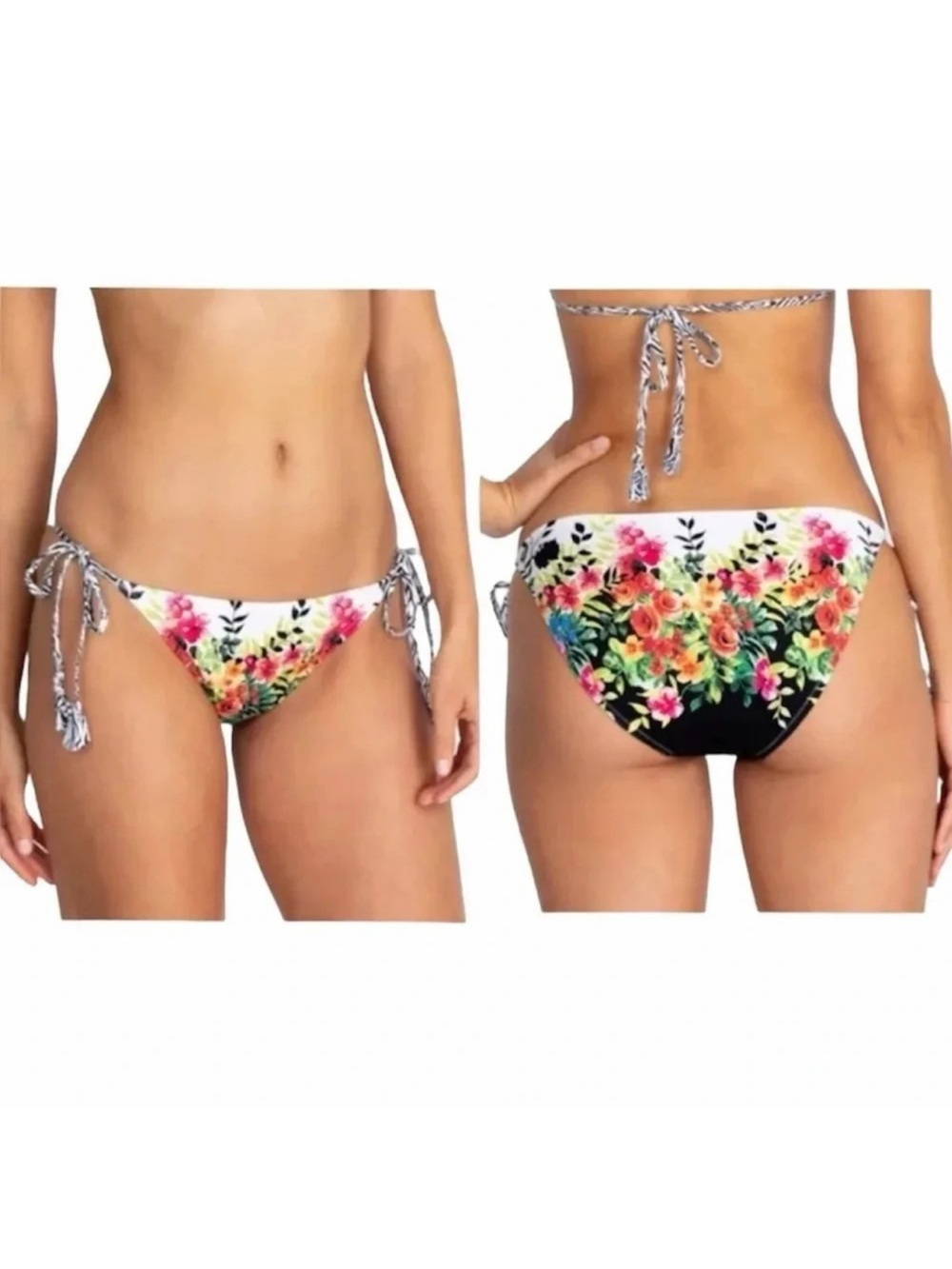 Johnny Was NWOT Spring String Bikini Bottom Size S